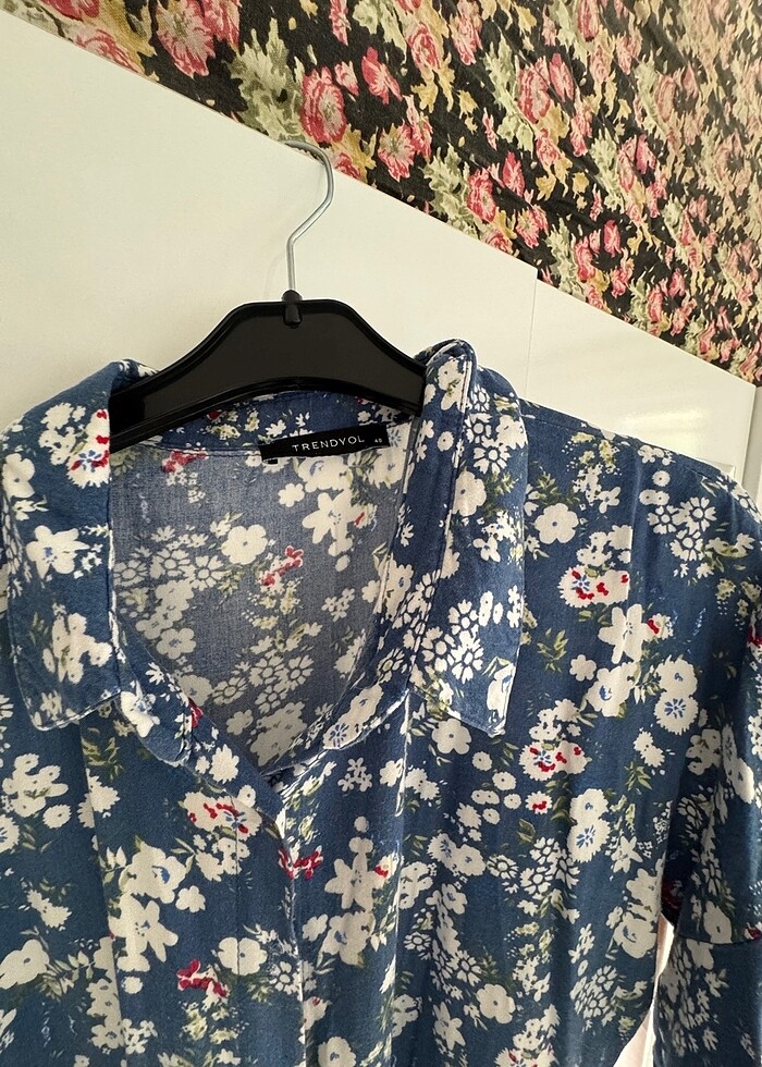 Gömlek elbise - Görsel 3