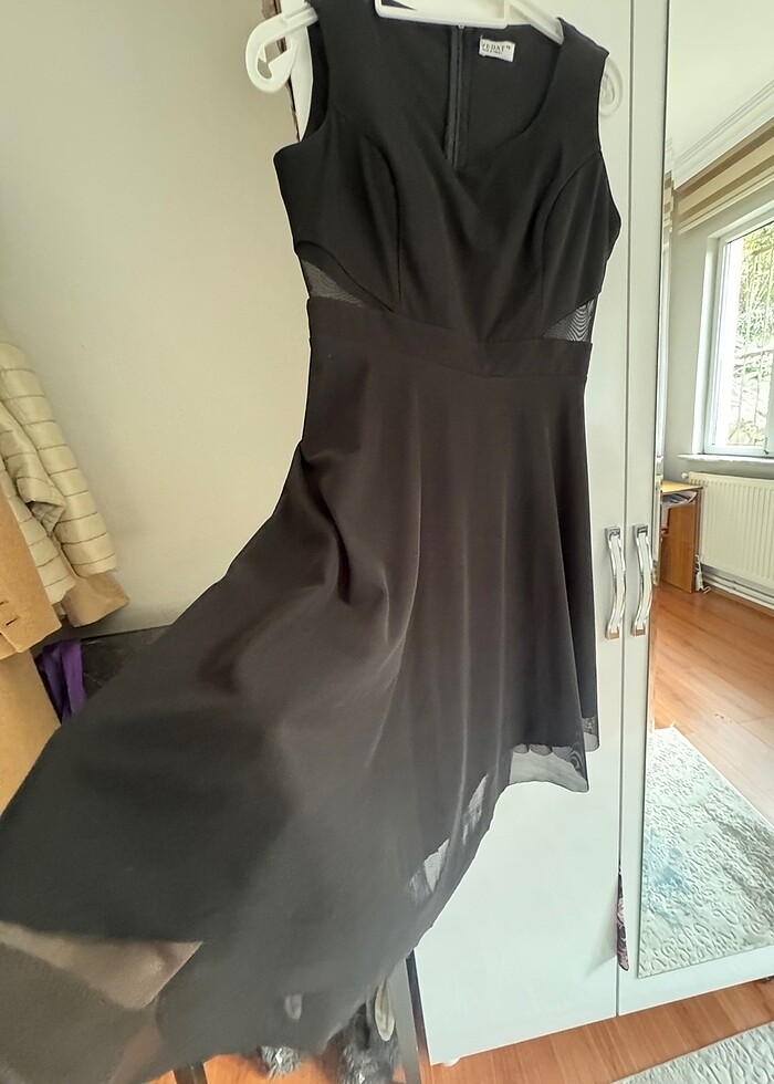 Siyah elbise - Görsel 3