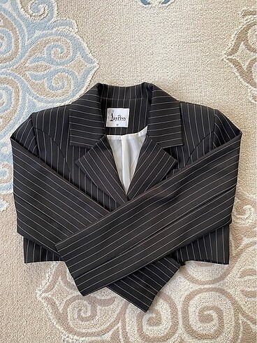 Diğer crop blazer ceket