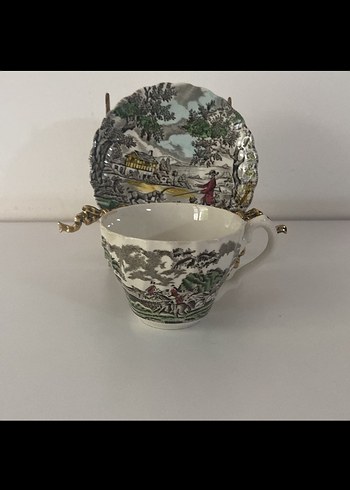 Myoot Hunter serisi antika çay fincanı - Görsel 2