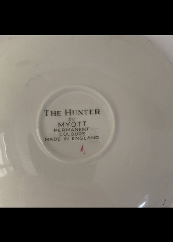 Myoot Hunter serisi antika çay fincanı - Görsel 6