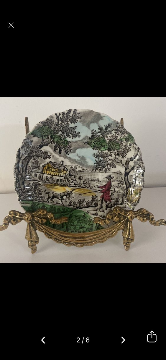 Myoot Hunter serisi antika çay fincanı - Görsel 3