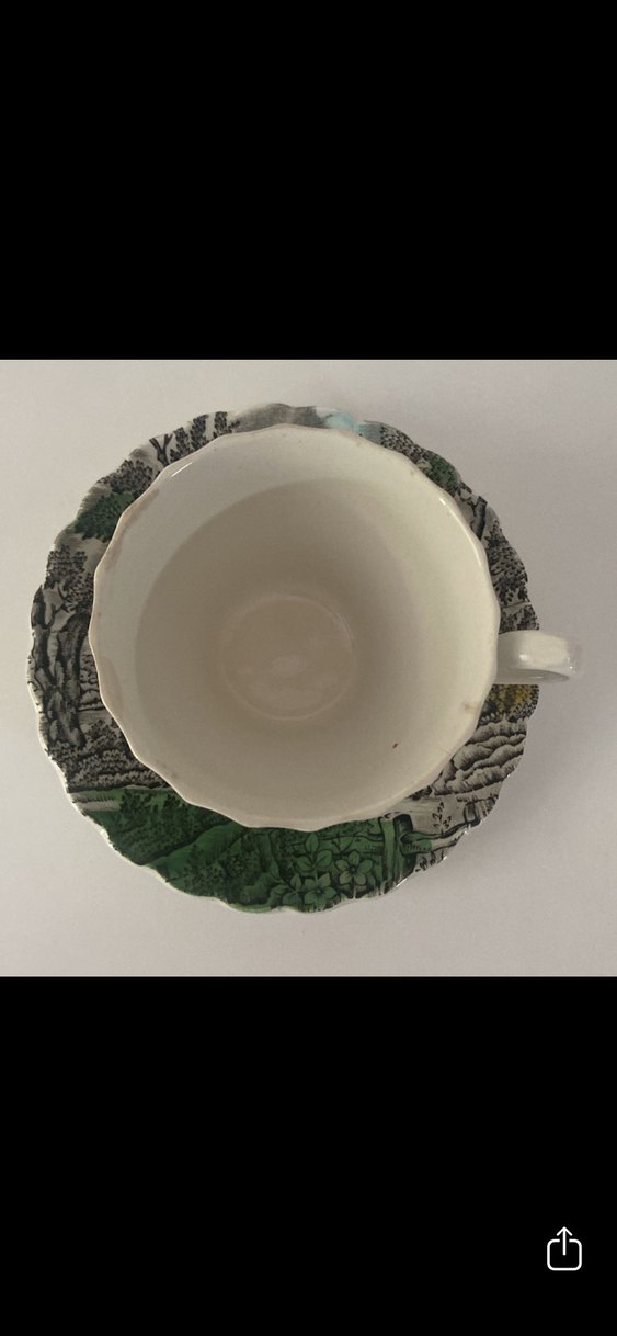 Myoot Hunter serisi antika çay fincanı - Görsel 4