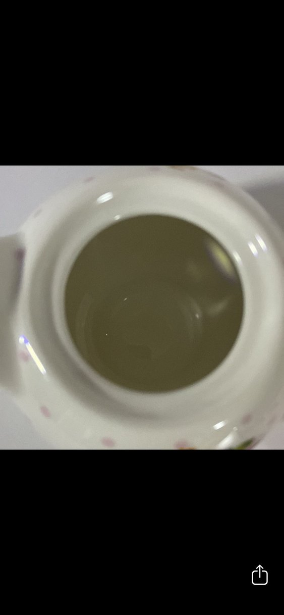 Pembe Porselen Çaydanlık ve Fincan Seti - Görsel 4