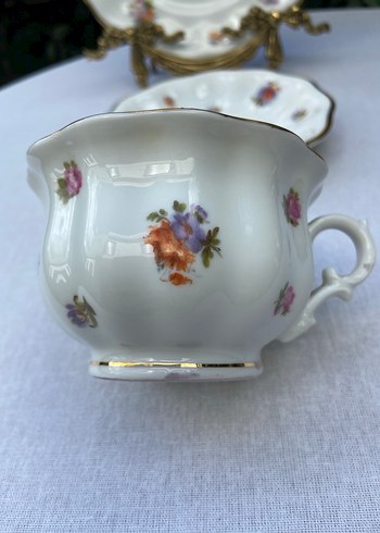 Antika çay trio - Görsel 2