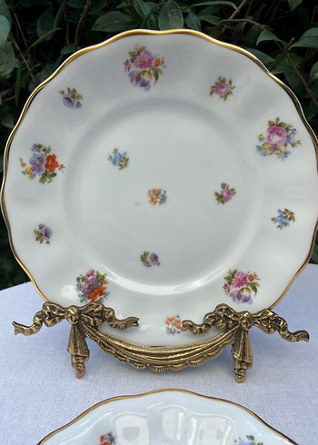 Antika çay trio - Görsel 5