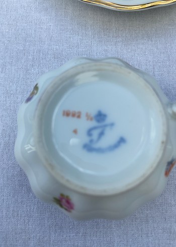 Antika çay trio - Görsel 3