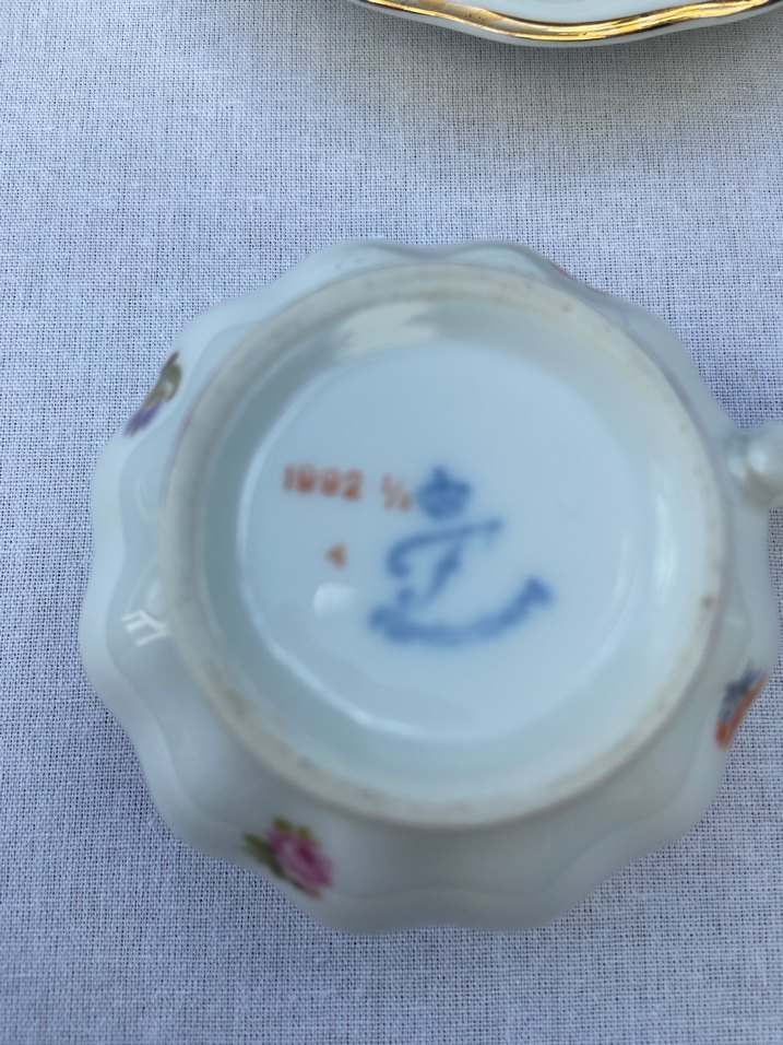 Antika çay trio - Görsel 3