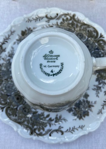 Antika çay trio - Görsel 3