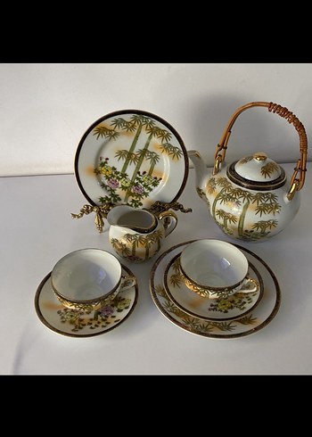 Antika çay seti - Görsel 5