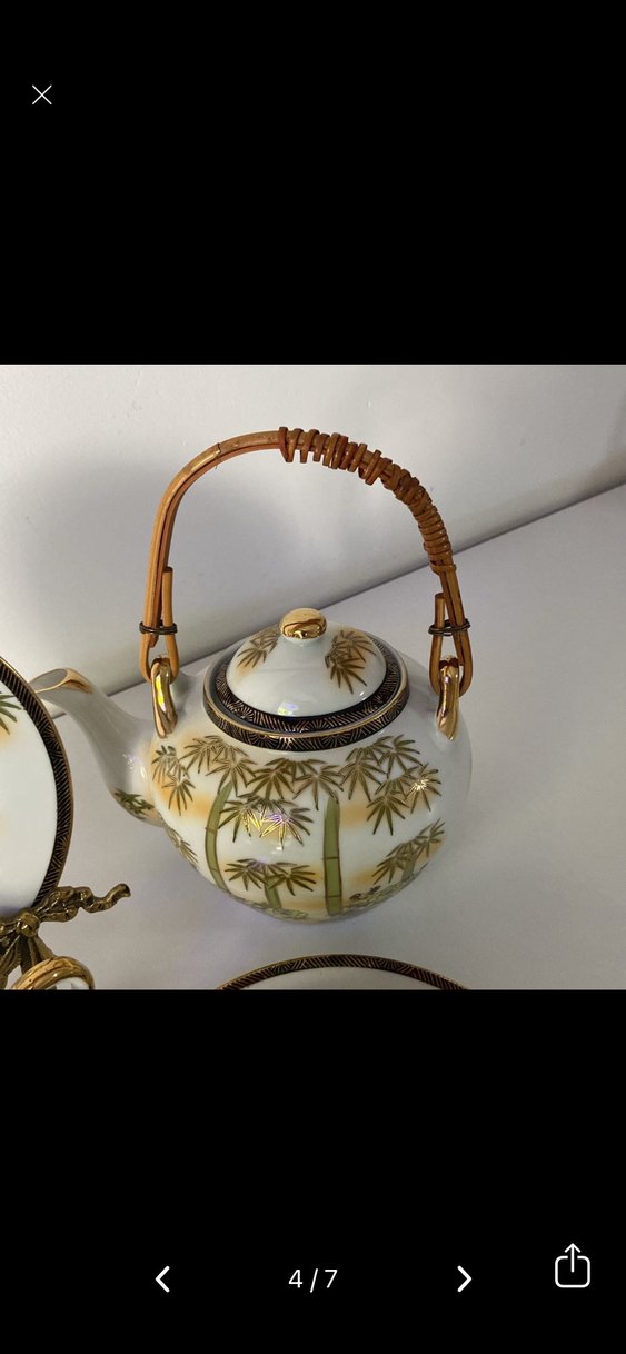 Antika çay seti - Görsel 3