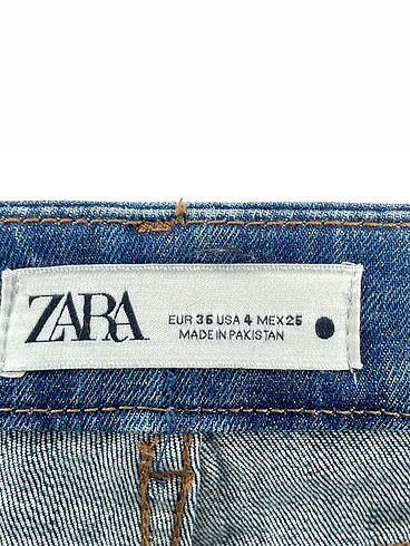36 Beden mavi Renk Zara Jean / Kot %70 İndirimli.