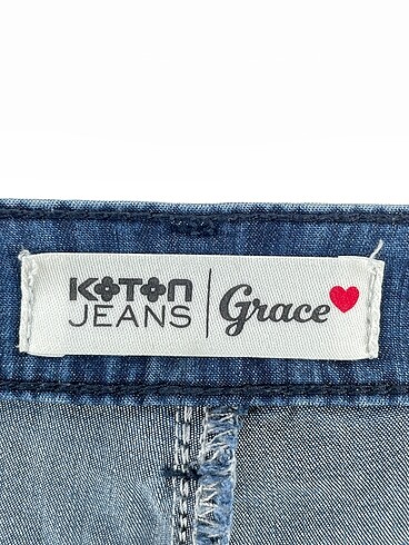 36 Beden mavi Renk Koton Jean / Kot %70 İndirimli.