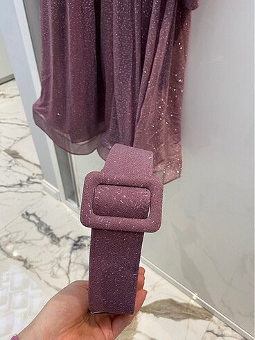 46 Beden bordo Renk Elbise