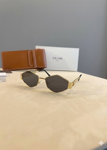 CELINE Parlak Kahverengi Kadın Güneş Gözlüğü