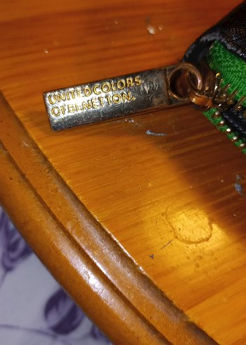 Kadın Çok Renkli Deri Fermuarlı Cüzdan - Görsel 4