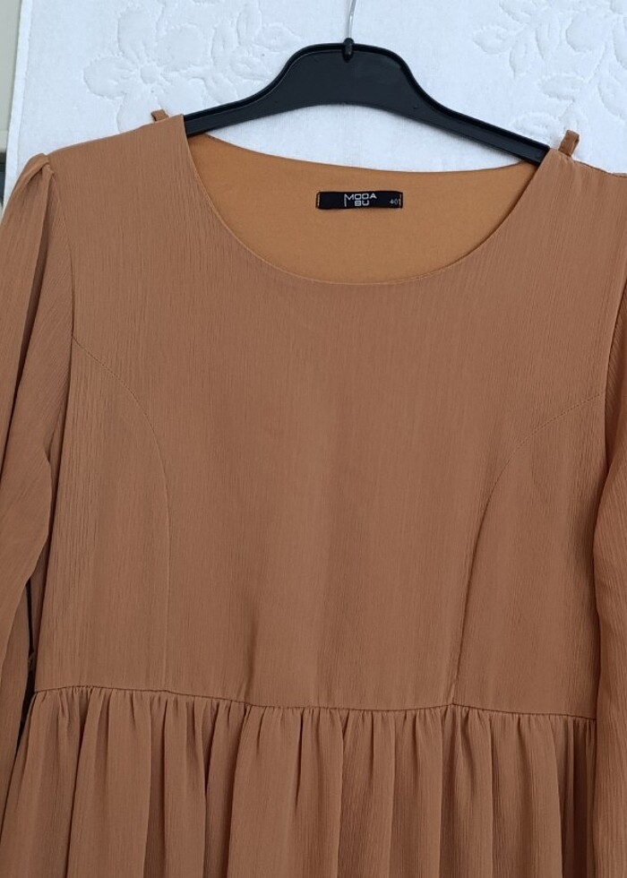 Uzun sarı ekbise - Görsel 2