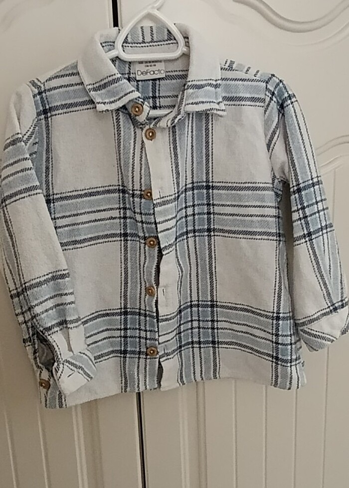 Kışlık erkek çocuk gömlek - Görsel 3