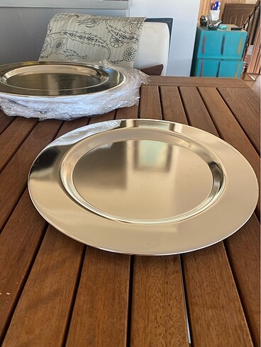 Servis tabağı 8 adet, 32 cm çapında