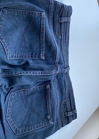 Kadın Lacivert  Denim Pantolon - Görsel 4