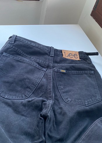 Erkek Siyah Normal Kesim Denim Pantolon - Görsel 4