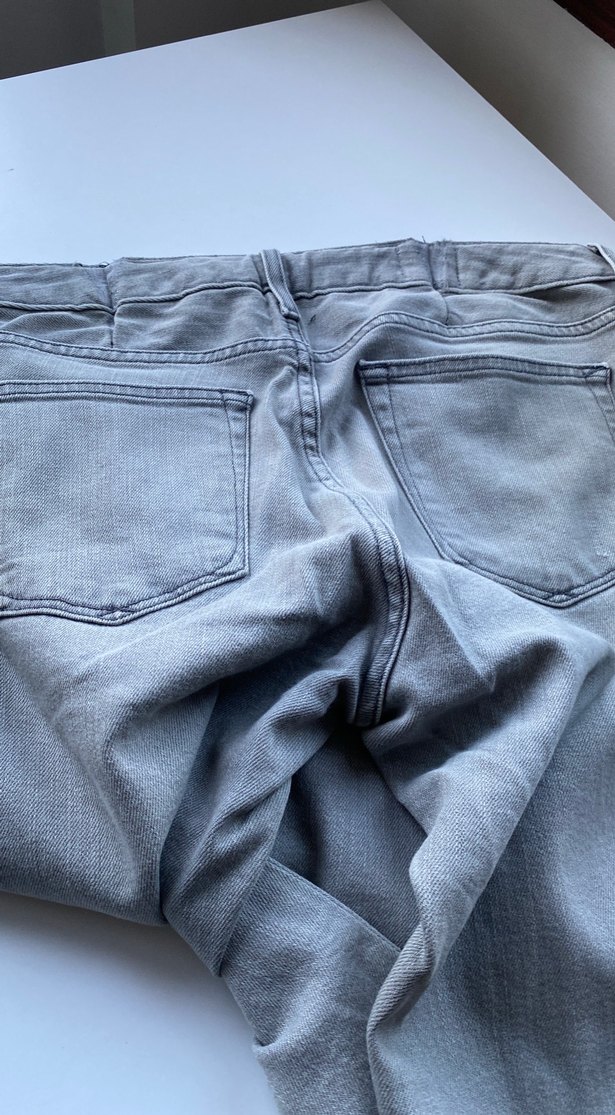 GAP orjinal  kadın Normal Paça Denim Pantolon - Görsel 4
