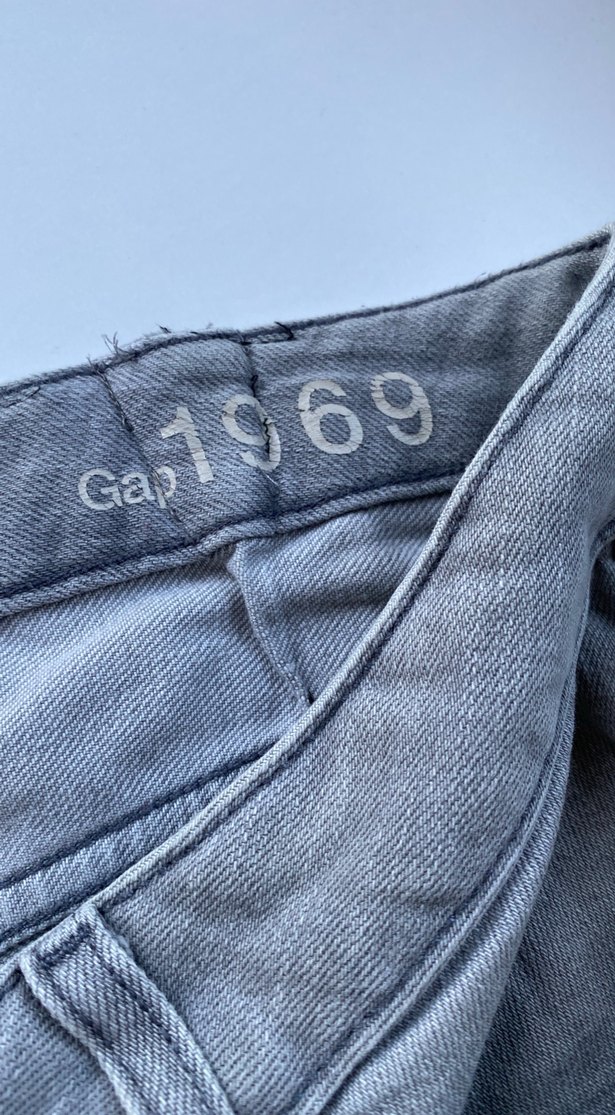 GAP orjinal  kadın Normal Paça Denim Pantolon - Görsel 3