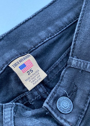 Gri Normal Kesim Kot Pantolon - Görsel 2