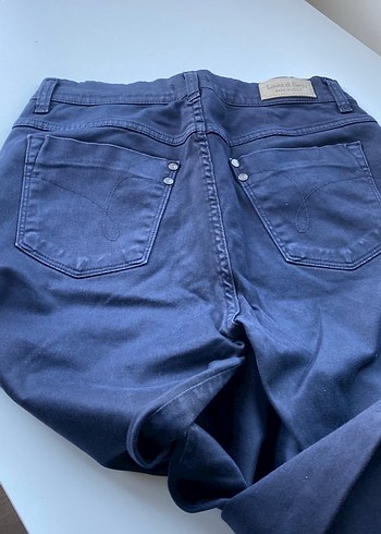 Kadın Lacivert Denim Pantolon - Görsel 3