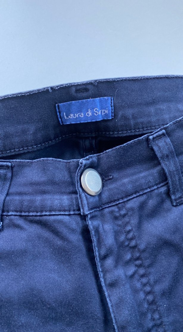 Kadın Lacivert Denim Pantolon - Görsel 2