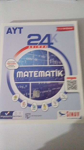  Beden Renk Sınav Yayınları Ayt Matematik 24 Adımda Konu Anlatım Kitabı