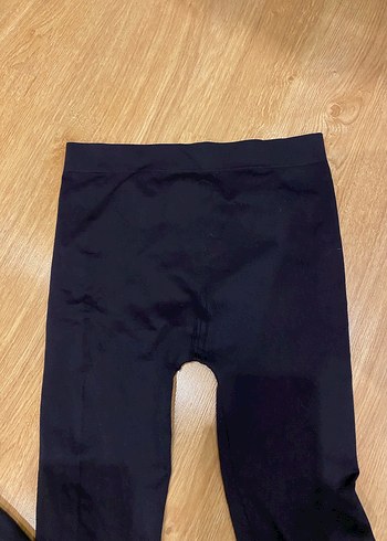 Kadın Siyah Sıkı Kesim cimnastik taytı - Görsel 2