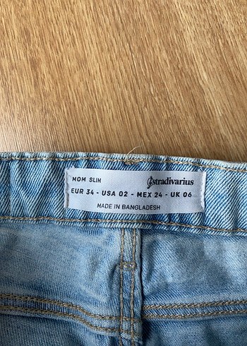 Mavi Normal Boy Kadın Denim Pantolon - Görsel 5