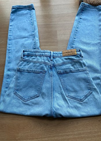 Mavi Normal Boy Kadın Denim Pantolon - Görsel 3