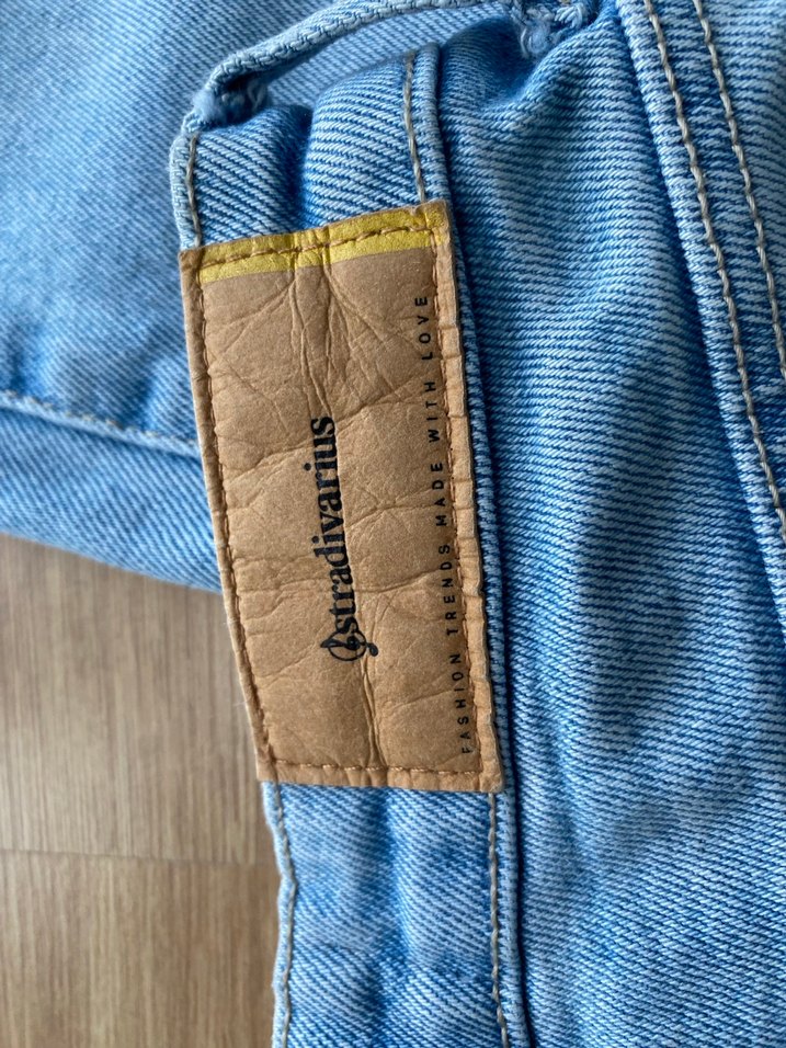 Mavi Normal Boy Kadın Denim Pantolon - Görsel 4