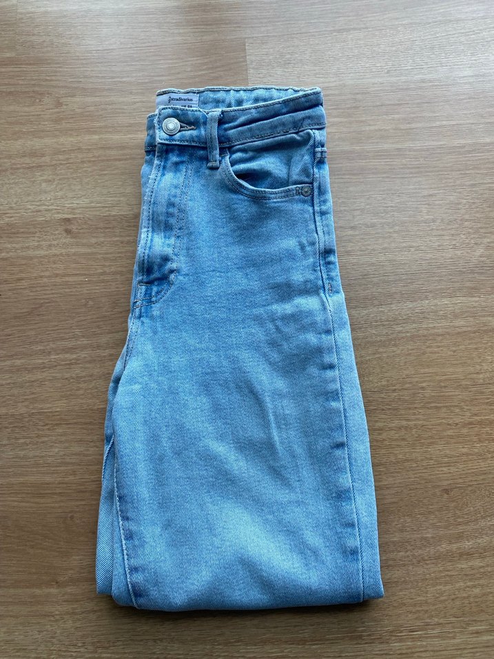 Mavi Normal Boy Kadın Denim Pantolon - Görsel 2