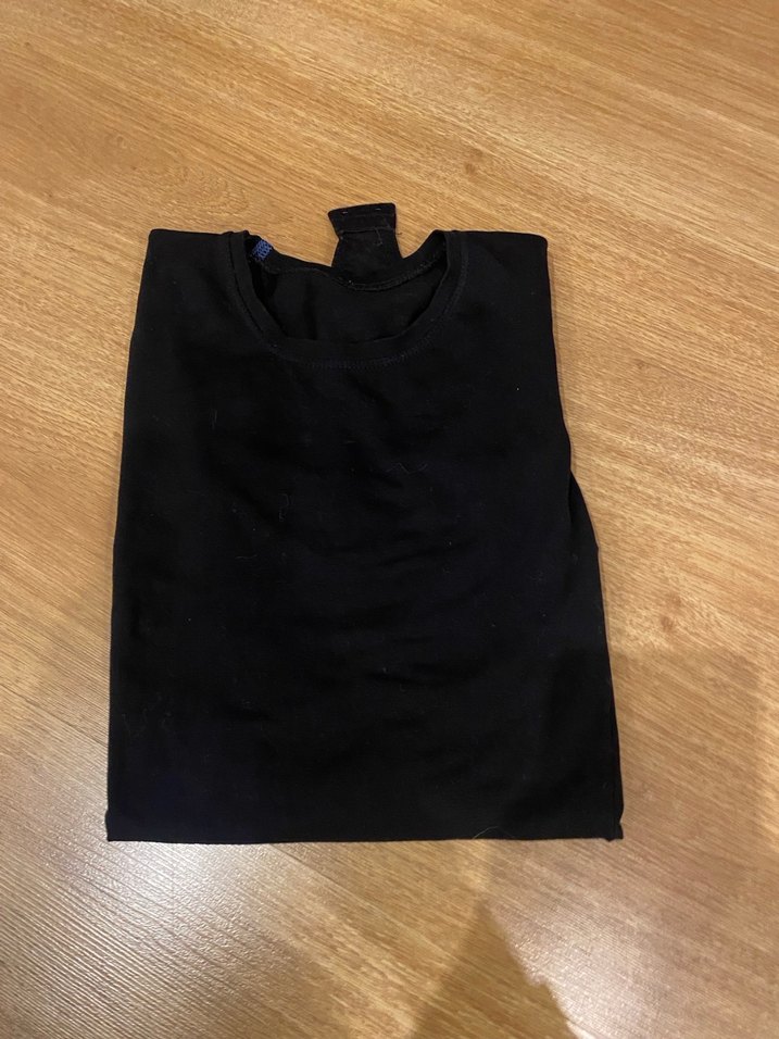 Siyah çıtçıtlı kadın badi - Görsel 3