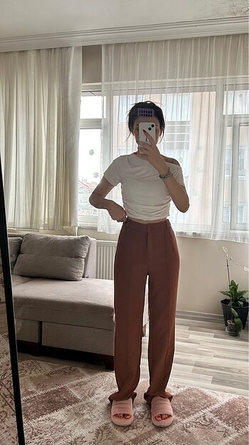 Diğer Milla kahverengi palazzo