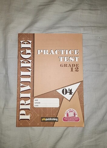  Beden yds publishing grade 12 privilege practice test