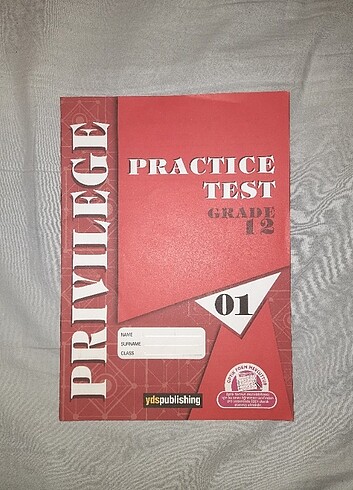  yds publishing grade 12 privilege practice test