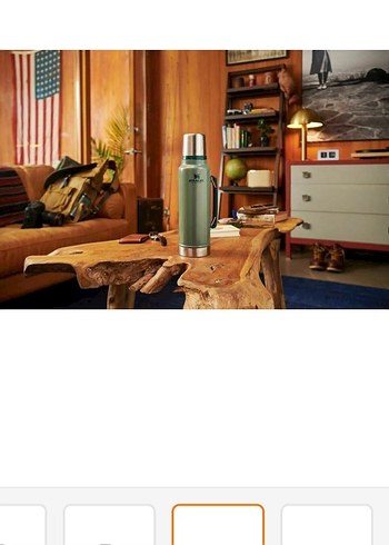 Stanley Yeşil Termos Şişe - Görsel 4