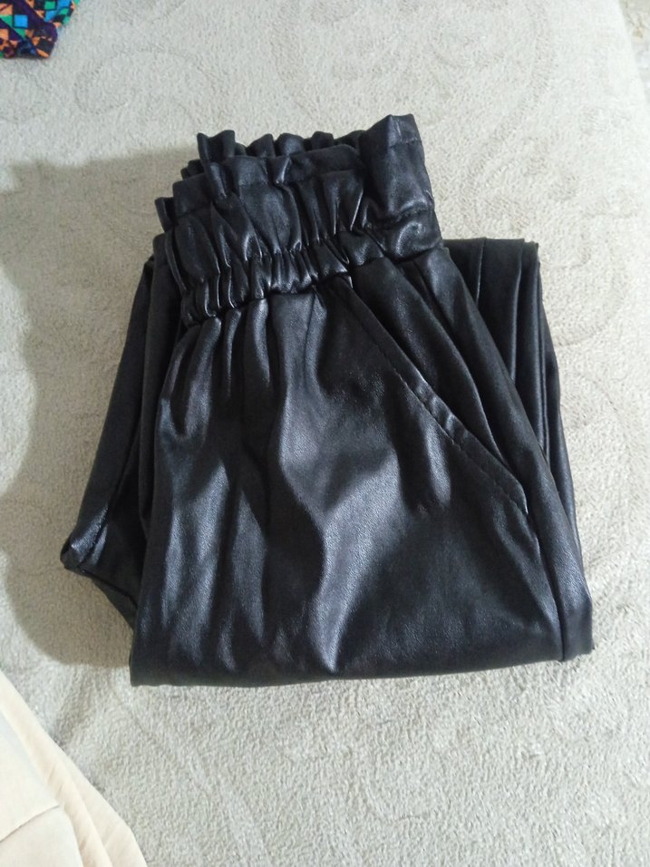 Deri Çocuk Pantolon - Görsel 2