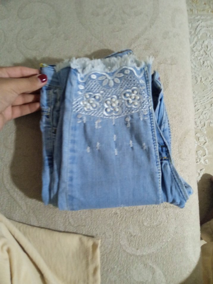 iki pantolun Kadın Siyah Deri Midi Pantolon - Görsel 4