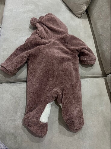 0-3 Ay Beden Peluş tulum