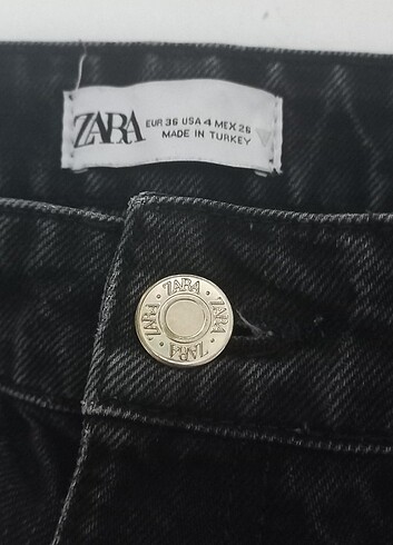 36 Beden gri Renk zara jean