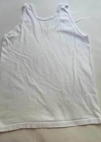 Beyaz Erkek Çocuk Atlet-Kilot takım 6 takım - Görsel 4