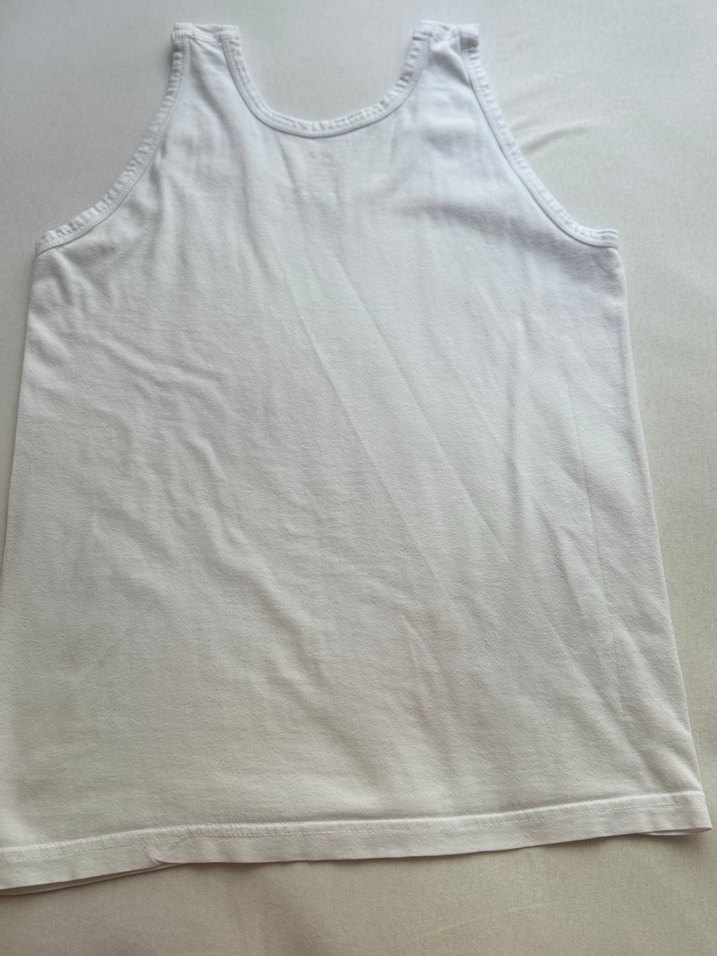 Beyaz Erkek Çocuk Atlet-Kilot takım 6 takım - Görsel 4