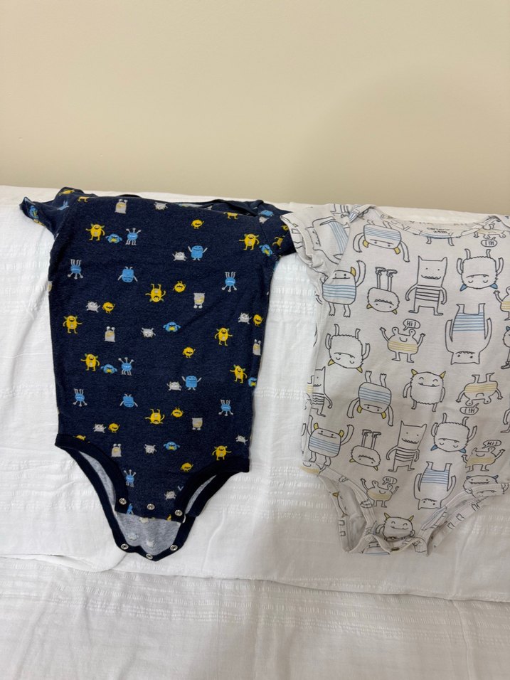 Erkek Bebek Kısa Kollu Baskılı Body - Görsel 3