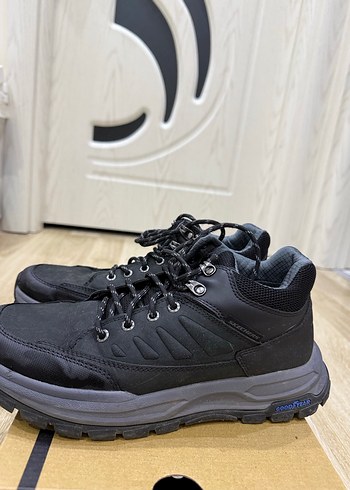 Siyah Bağcıklı Erkek Outdoor Ayakkabı