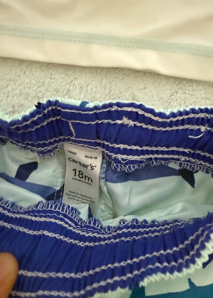 Carter?s 18 ay Deniz şort -Tshirt takım - Görsel 4